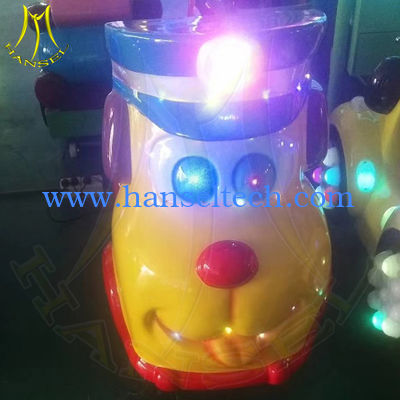 Hansel hot selling amusement park equipment ride on fiberglass ride on animal fournisseur