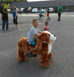 Hansel amusement outdoor games electric plush motorized animals fournisseur
