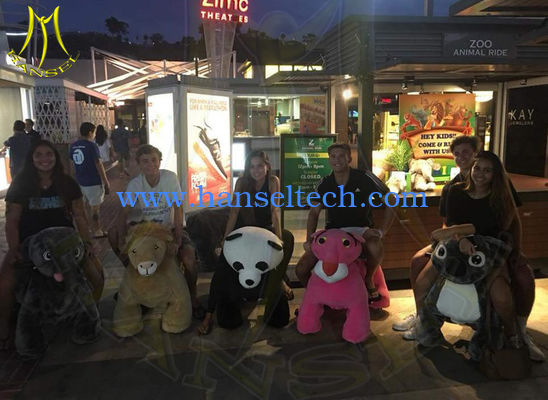 Hansel wholesale safari kids animal motorized rides zoo animal scooters for birthday parties fournisseur
