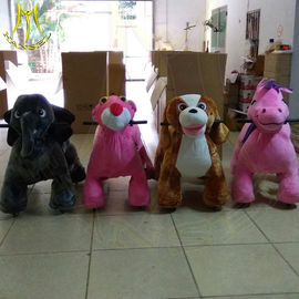 Hansel  battery operated moving walking animal kids ride on animal for sale fournisseur