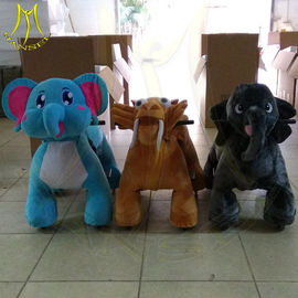 Hansel family park battery powered walking stuffed animal electric ride fournisseur