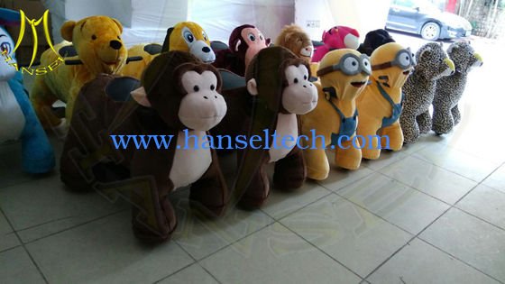 Hansel  child riding toys battery operated ride toy animals cart for mall fournisseur