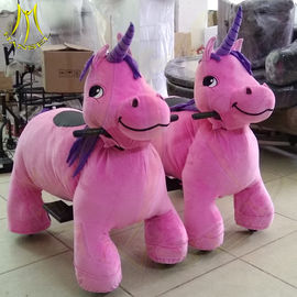 Hansel wholesale plush animal electric indoor coin operated animal rides fournisseur