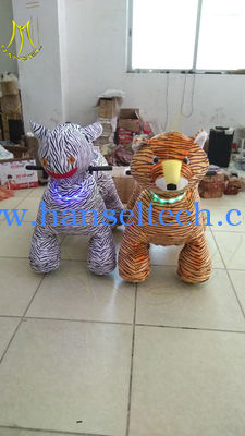 Hansel  adult mechanical pony  electric ride on animals walking horse toy with coin fournisseur