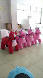 Hansel   coin operated animal scooters for mall moving toy cars for kids ride on furry animal fournisseur