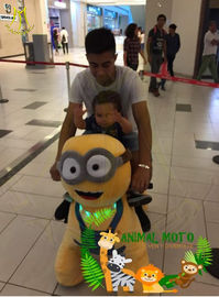 Hansel  stuffed animal elephantl ridingon furry animals electric cars in shopping mall amusement park fournisseur
