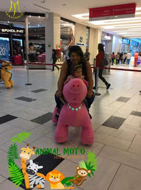 Hansel  mechanical animal toy horse children indoor plush animal electric scooter fournisseur