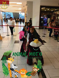 Hansel Zoo animals toys for children zippy walking pets plush riding horse toy shopping mall fournisseur