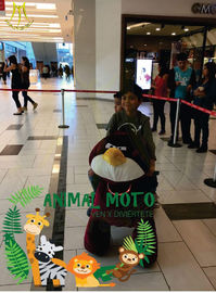 Hansel  shopping mall animal cars battery operated plush animals scooters for family ride fournisseur