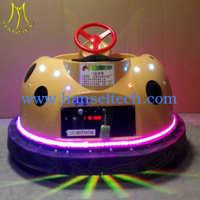 Hansel shopping mall kids toys 2018  arcade games kids plastic bumper car fournisseur