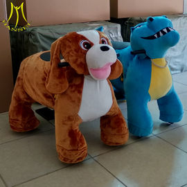 Hansel  battery operated plush rideable dinosaur toy kiddy ride coin electric ride for indoor fournisseur