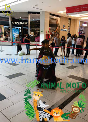 Hansel  hot-selling kids plush riding animals plush riding motorized animals fournisseur