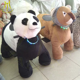 Hansel amusement park electric stuffed ride on Zoo animals toys for sale fournisseur