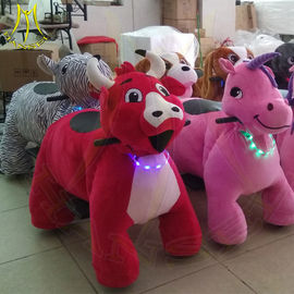 Hansel amusement park electric stuffed ride on Zoo animals toys for sale fournisseur