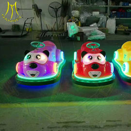 Hansel hot selling stuffed kids rides cars coin operated plastic bumper cars fournisseur