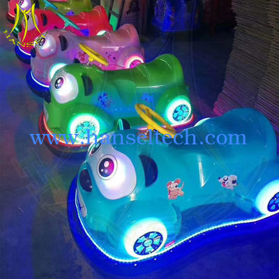 Hansel amusement park plastic kids token operated toy bumper cars fournisseur