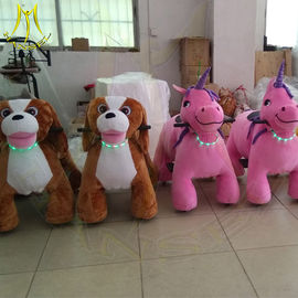 Hansel hot selling electric animals coin operated ride on stuffed toys fournisseur