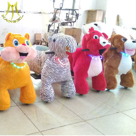 Hansel amusement park battery operated electric walking stuffed animal ride fournisseur