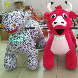 Hansel amusement park games plush animales mountables electric toy rides fournisseur