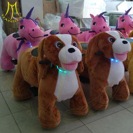 Hansel amusement park games plush animales mountables electric toy rides fournisseur