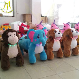 Hansel  plush toys stuffed animals on wheels animals rides for sale fournisseur