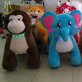 Hansel children electric stuffed walking battery operated ride on plush animals fournisseur