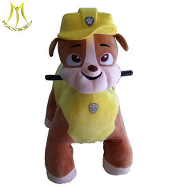 Hansel high quality electric coin operated animal riding for kids funny paw patrol for mall fournisseur