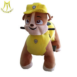 Hansel high quality electric coin operated animal riding for kids funny paw patrol for mall fournisseur