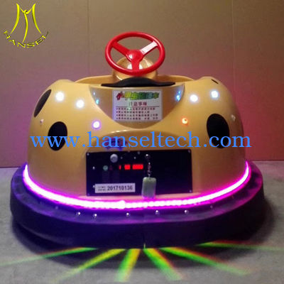 Hansel children entertainemnt plastic bumper car with remote control for mall fournisseur