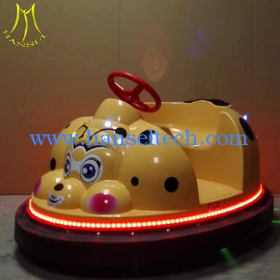 Hansel children entertainemnt plastic bumper car with remote control for mall fournisseur