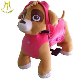 Hansel amusement park indoor stuffed animal electric ride on furry animal fournisseur