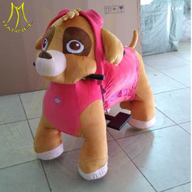 Hansel amusement park electric walking stuffed toy rides for mall fournisseur