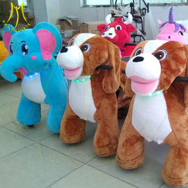 Hansel children funfair plush battery operated animal toy rides fournisseur