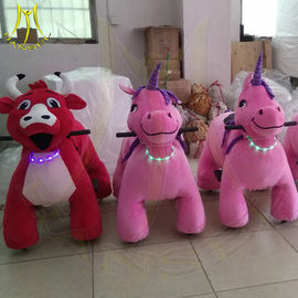 Hansel children funfair plush battery operated animal toy rides fournisseur
