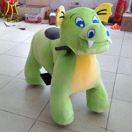 Hansel best selling coin operated toys plush motorized animals dinosaur  ride fournisseur