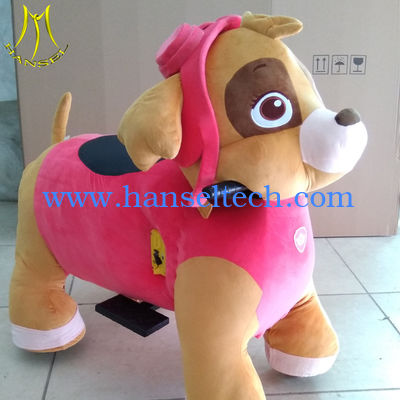 Hansel shopping mall amusement park rides electric animal scooter paw patrol riding fournisseur