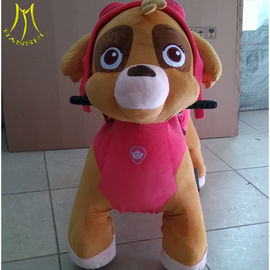 Hansel wholesale   latest zippy  battery motorized plush riding animals for shopping mall fournisseur