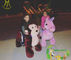 Hansel  rides kids amusement park  rides unicorn motorized plush animal fournisseur