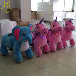 Hansel shopping mall indoor rides stuffed electric animal scooters for sale fournisseur