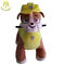 Hansel wholesale battery powered animal toy plush electrical animal dog scooter fournisseur