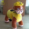 Hansel high quality plush animal electric scooter riding toys 4 wheels fournisseur