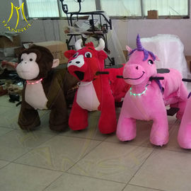 Hansel entertainment walking stuffed animal electric ride on furry animal fournisseur