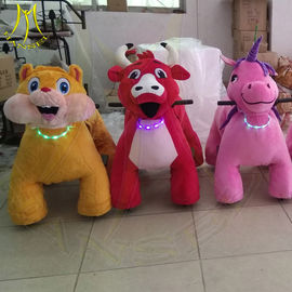 Hansel entertainment walking stuffed animal electric ride on furry animal fournisseur