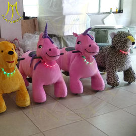 Hansel amusement park playground  games plush animals electric rides fournisseur