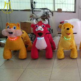 Hansel amusement park playground  games plush animals electric rides fournisseur