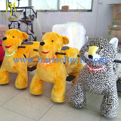 Hansel amuement battery powered plush electric children ride on animal fournisseur