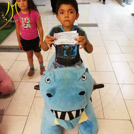 Hansel amusement park walking coin operated electric motorized animals for sale fournisseur