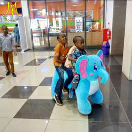 Hansel amusement park kids walking battery operated ride on elephant fournisseur