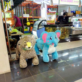 Hansel amusement park battery animal kids plush electric rides on animal fournisseur