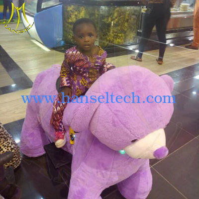 Hansel amusement park indoor battery animal kids electric rides on animal fournisseur